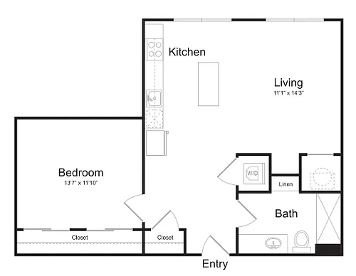Floor plan A22
