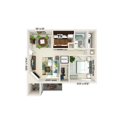 Floor plan A1