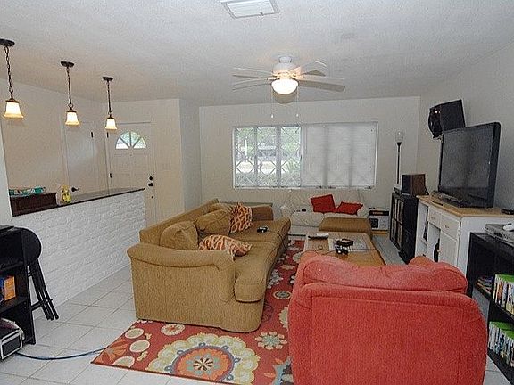 living room from kitchen