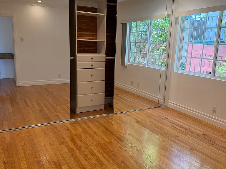 HUGE CLOSET PROVIDES TONS OF SPACE