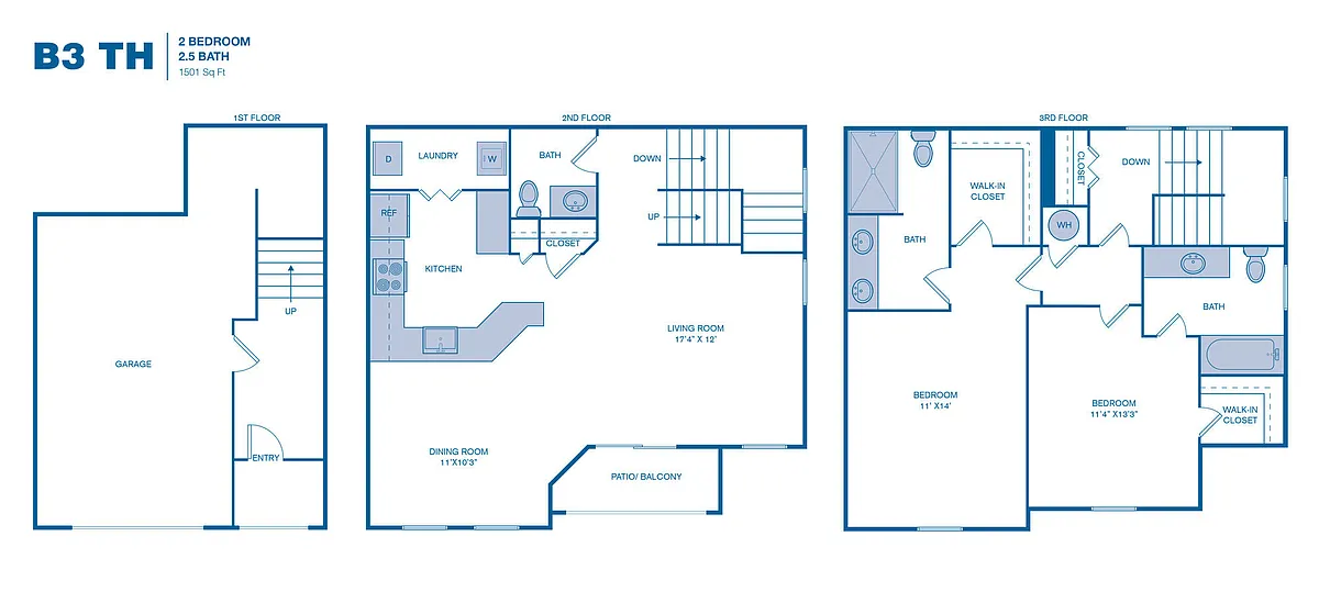 Floor plan B3 TH