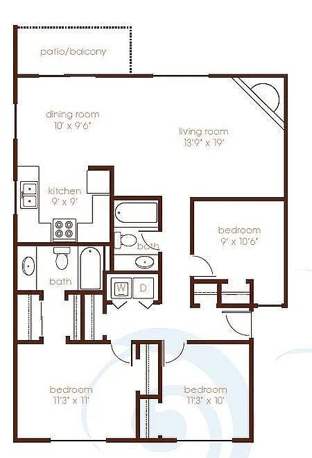 Floor plan 3X2