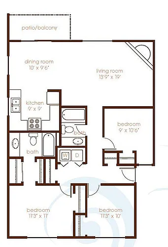 Floor plan 3X2