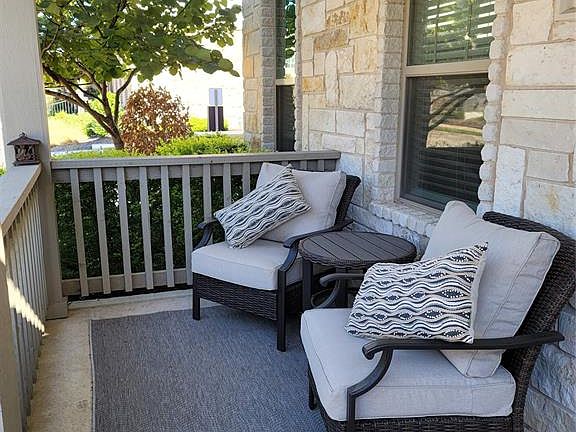 Front patio welcomes you home
