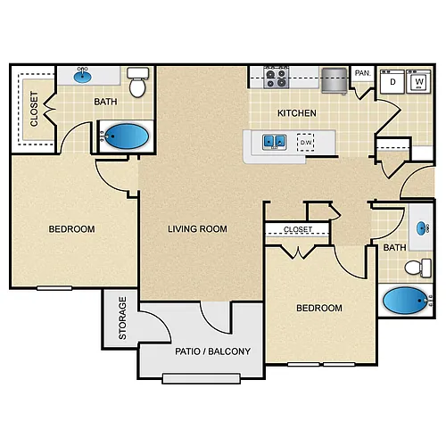 Floor plan B1