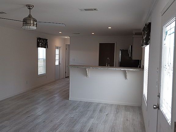 View at front door entrance