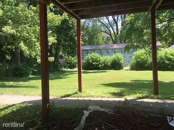 Back Yard from under deck