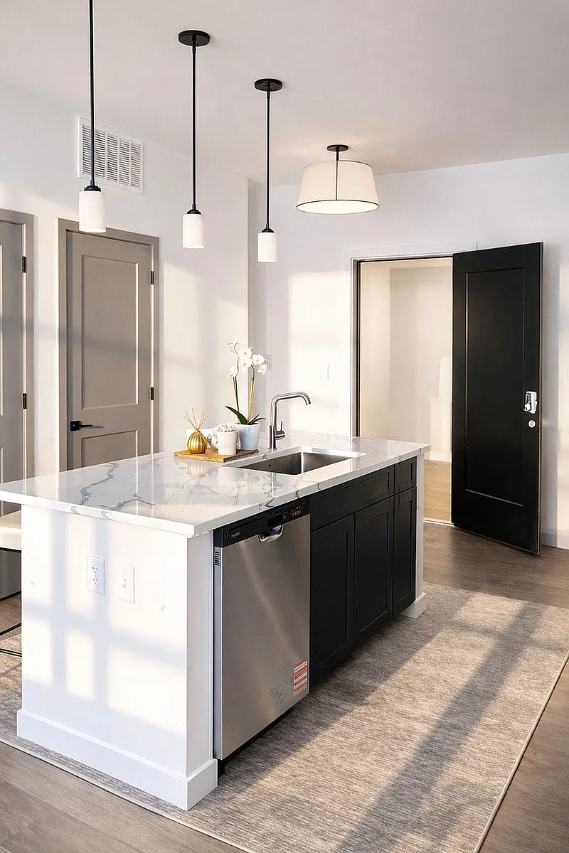 Kitchen - Elevate Apartments