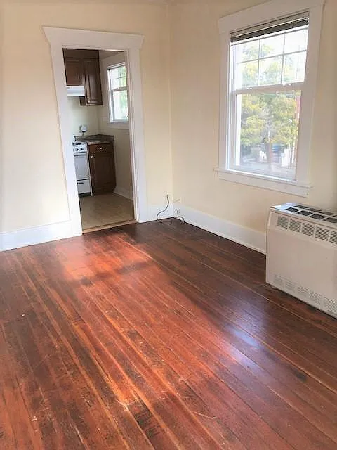 living room looking towards kitchen