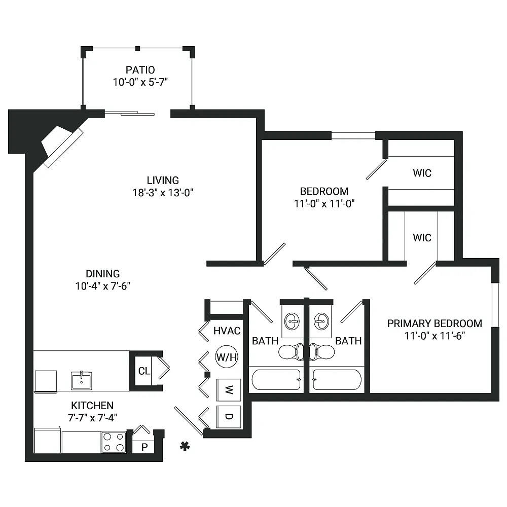 Floor plan Reflection