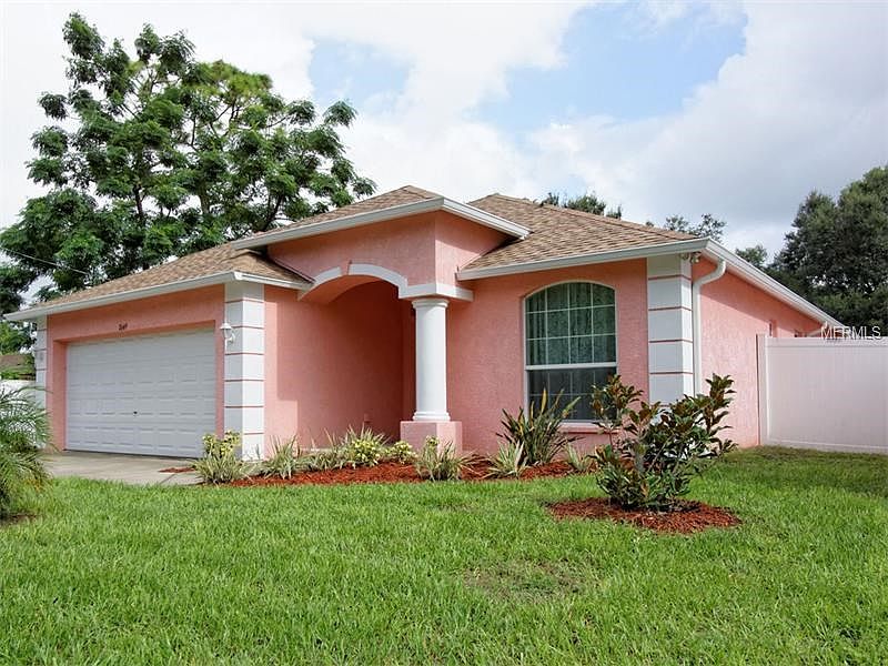 You will love coming home to your 2012 built home with a covered entry.