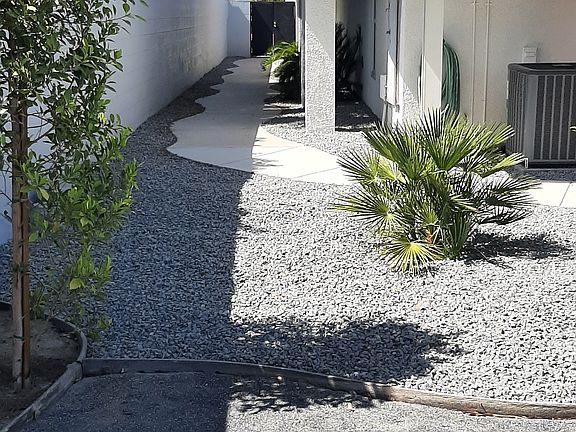 View of side yard