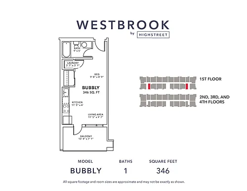 Floor plan Bubbly