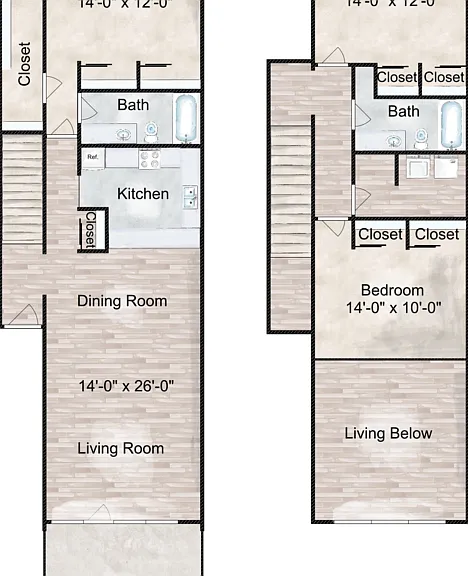 The Sequoia Floorplan Diagram