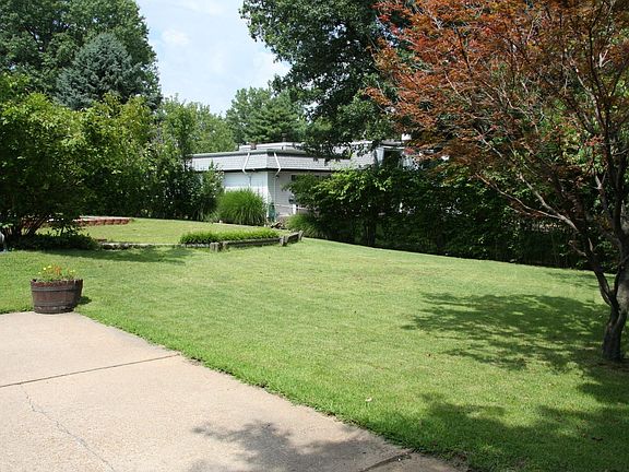 Shaded, quiet back yard
