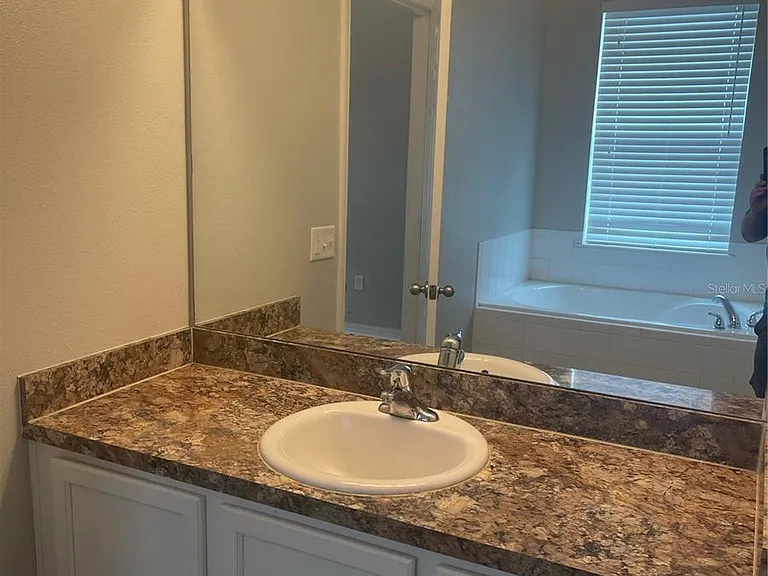 Primary Bathroom with soaker tub and stand alone shower