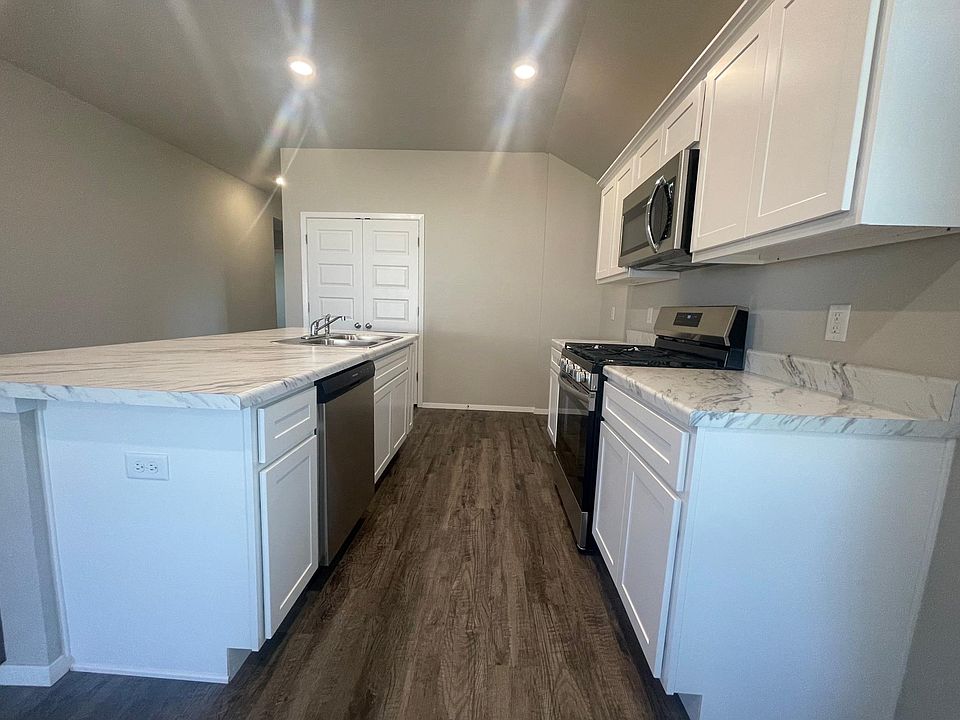 Refrigerator included (installed after photo)