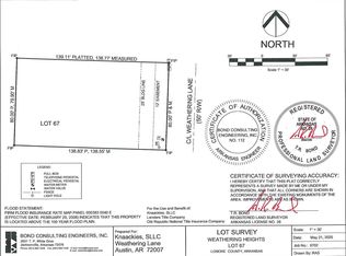 LOT 67 Weathering Dr, Austin, AR 72007