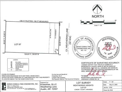 LOT 67 Weathering Dr, Austin, AR, 72007