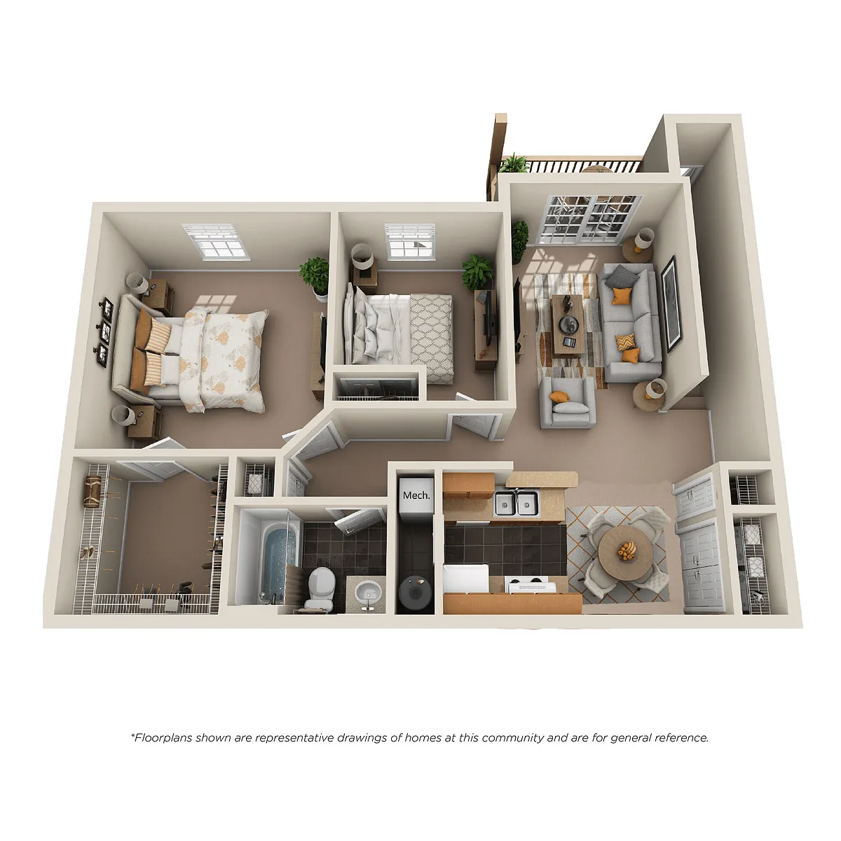 Floor plan The Ashbrook