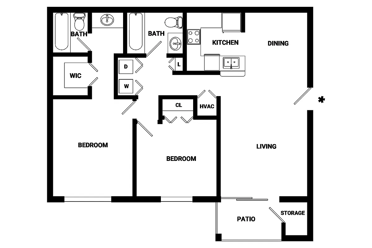 Floor plan Cannes