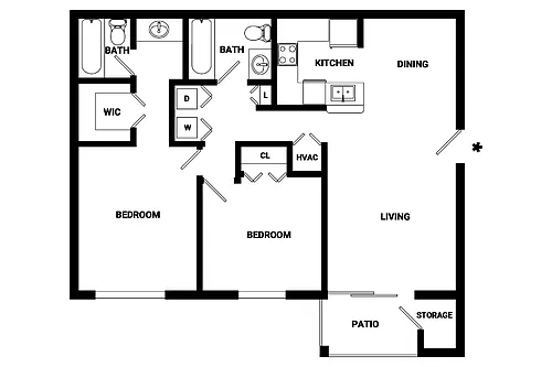Floor plan Cannes