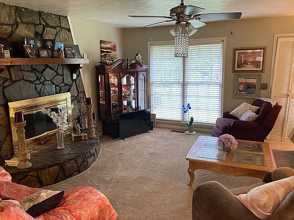View into main living room.