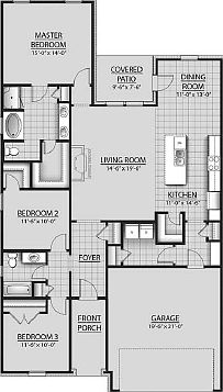 Nolana III H - Floor Plan - DSLD Homes