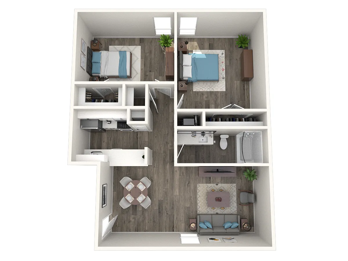 Floor plan B2