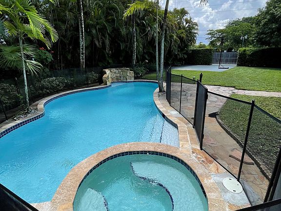 pool newly resurface and children guard