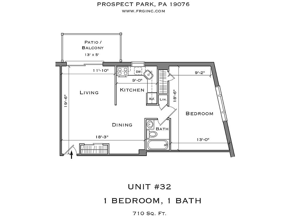 2nd image of 1320 Lincoln Ave APT 44