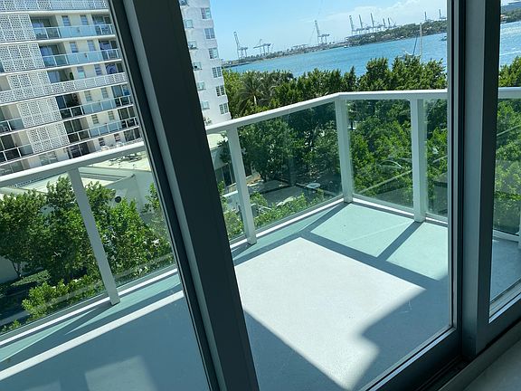 view from balcony