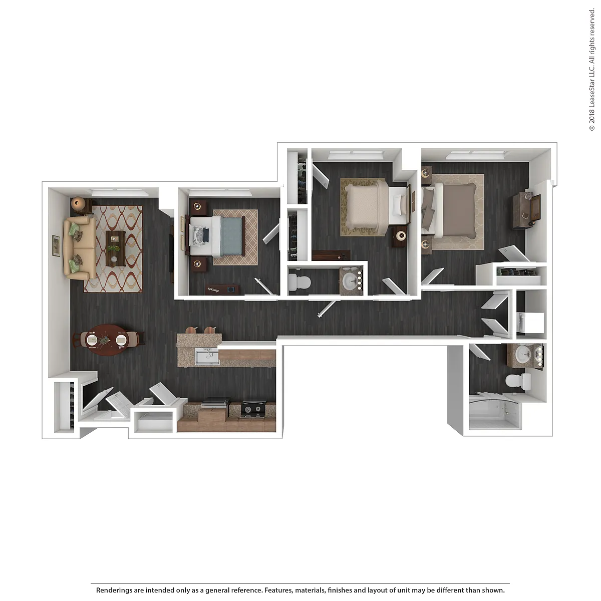 Floor plan 3 Bedroom