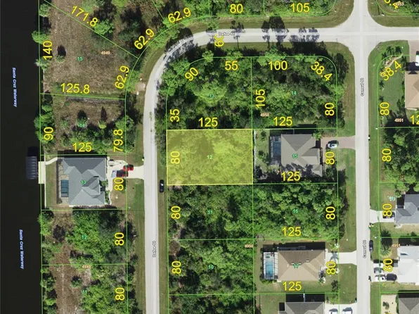 8184 DAFOE STREET LOT 12, PORT CHARLOTTE, FL 33981