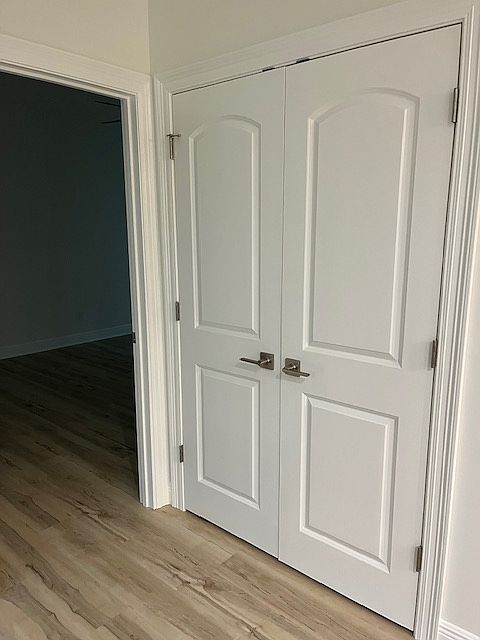 Closet off kitchen at the entrance.