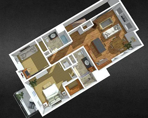 Floor plan The St James - 2nd Floor