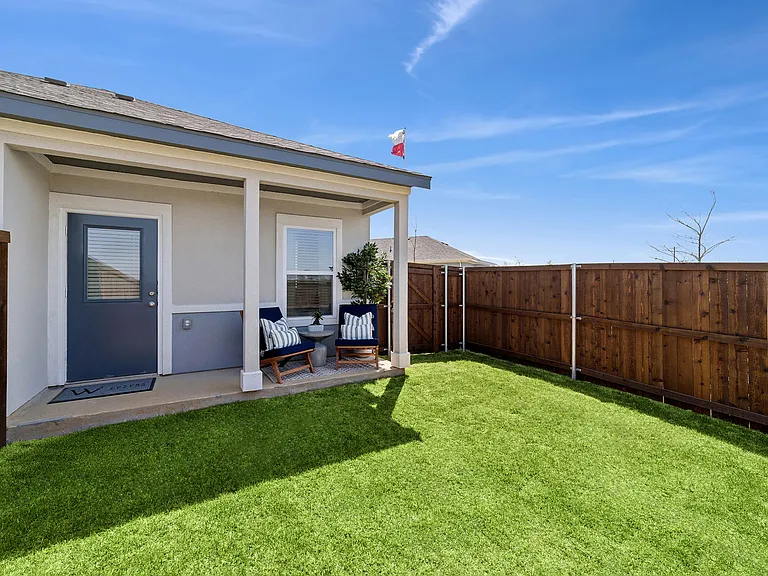 Private Fenced Backyard Private Fenced Backyard