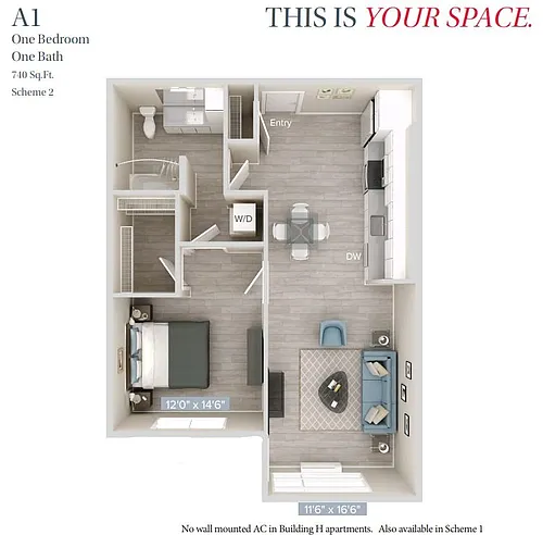Floor plan A1a-2