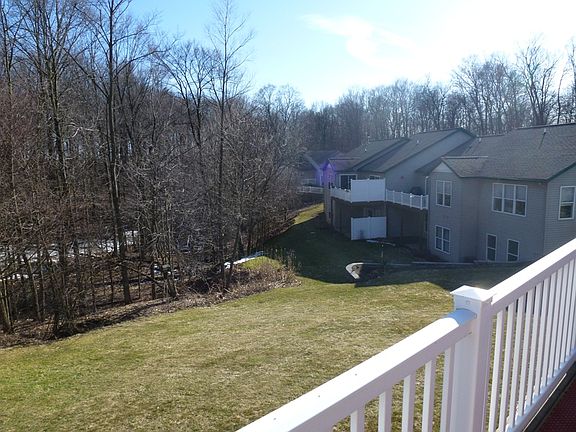 view of backyard from balcony