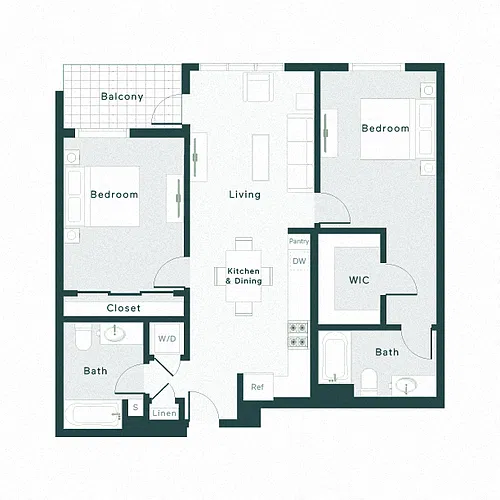 Floor plan B21