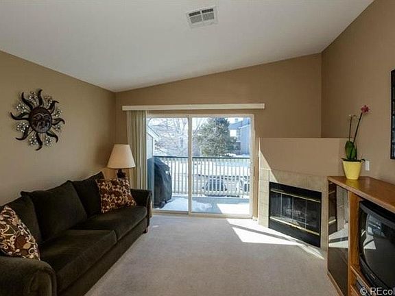 Living room and deck