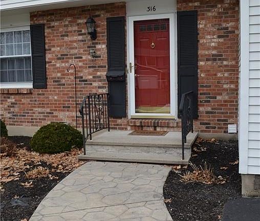New walkway and storm door