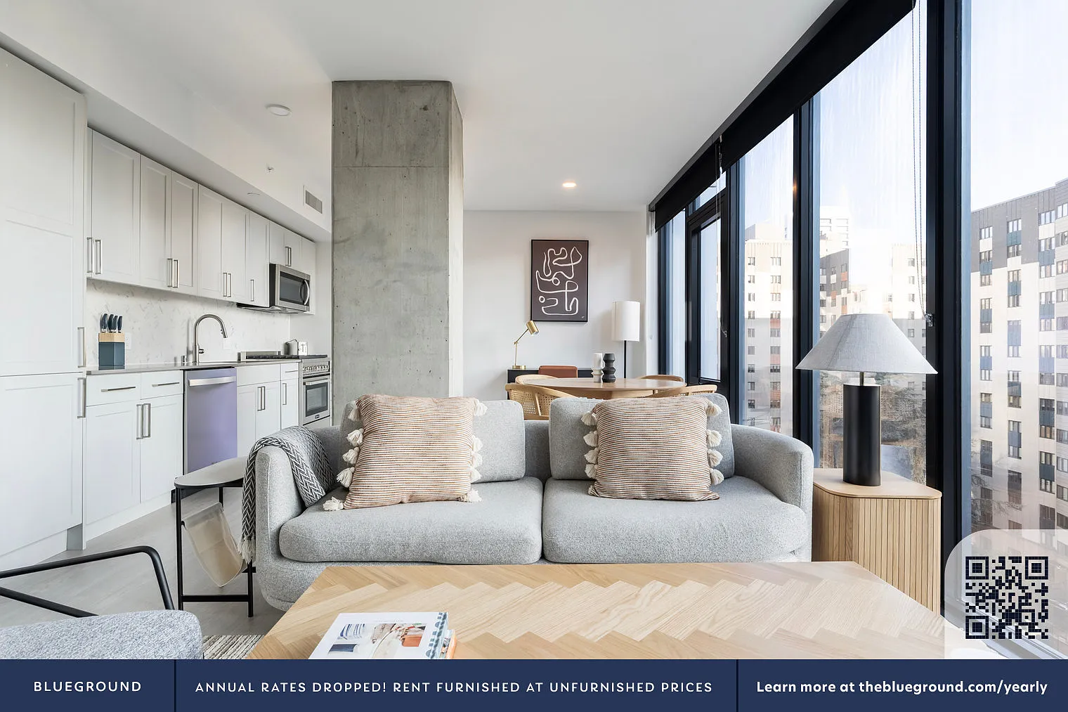 2 bed, 2.0 bath, 1001 sqft, $3,560 — Photo 2