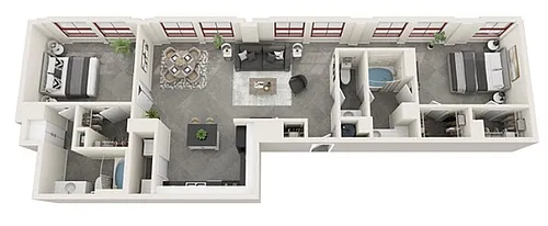 Floor plan B2B