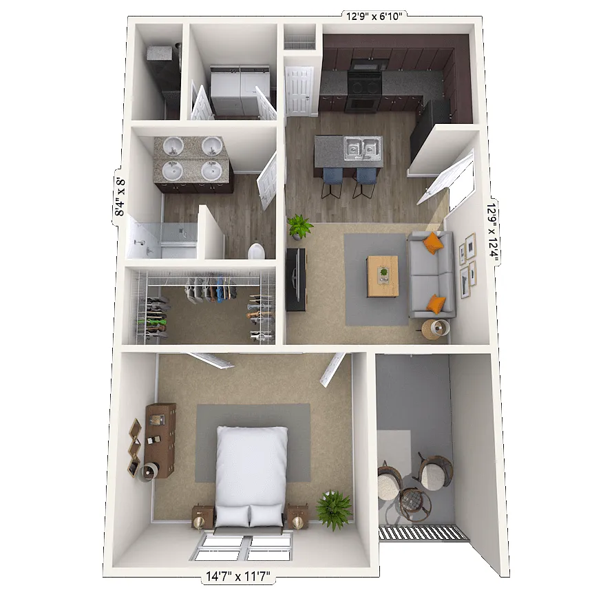 Floor plan Silverplume
