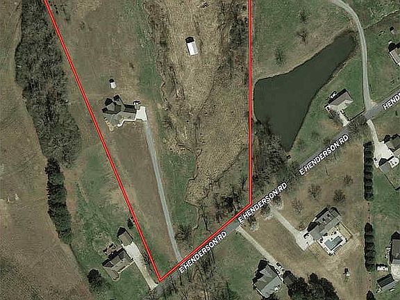 Aerial of property