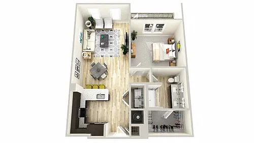 Floor plan A1C