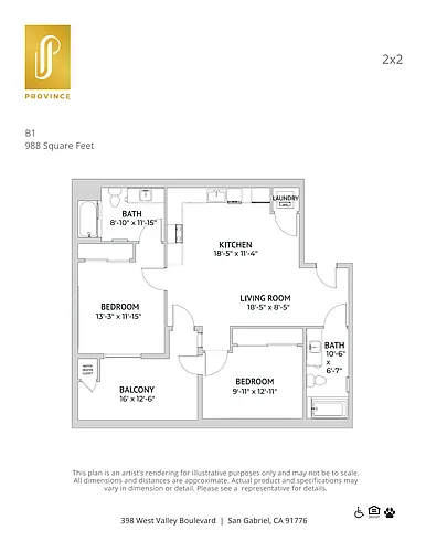 Floor plan B1