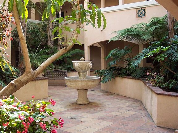 Entry courtyard