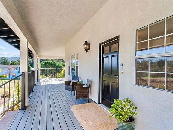 Covered wrap around porch.